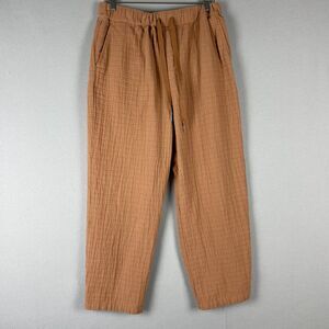 Madewell Tan Straight Leg Pants(RUNS LARGE )